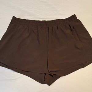 Calia Women's Infinity Brown Shorts, Sz Large